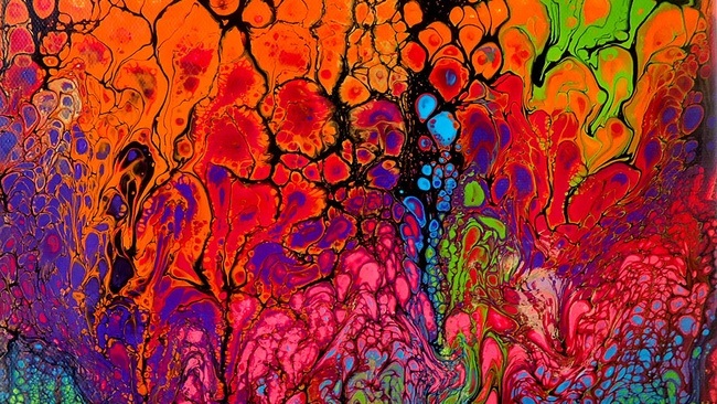 Fluidpainting - Kreativtag für Frauen*