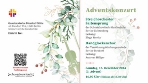 Adventskonzert Streichorchester Saitensprung