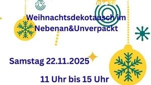 Weihnachtsdekotausch