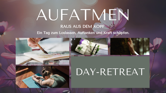 Titelbild der Veranstaltung Day Retreat bei München | Auszeit, Erholung & Achtsamkeit | AUFATMEN