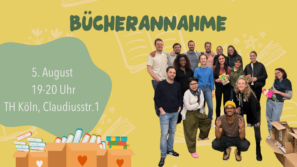 Bücher spenden für den guten Zweck!