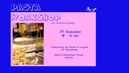 Pastaworkshop & Wein