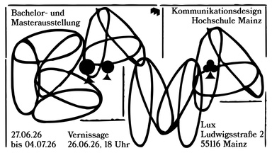 Bachelor- und Masterausstellung Kommunikationsdesign