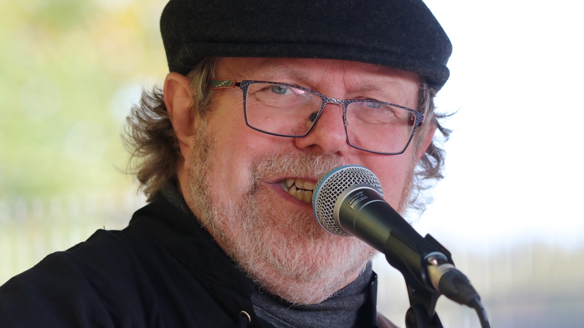 Folksänger Gunnar Wiegand