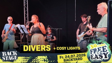 DIVERS + COSY LIGHTS | FREE & EASY FESTIVAL 2026