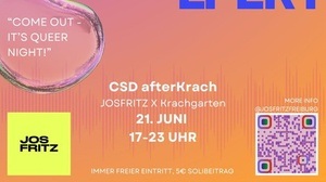 CSD aftrerKrach |  JOSFRITZ x Krachgarten 🌈