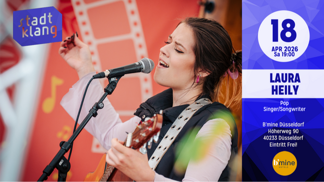 «stadtklang» mit LAURA HEILY | live @ b’mine