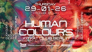 Human Colours  'Colours of Wax' with Click Click / PUK / Somaphon (Adult Entertainment Records)