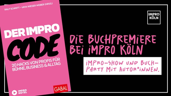 DER IMPRO CODE - Buchpremiere & Improshow