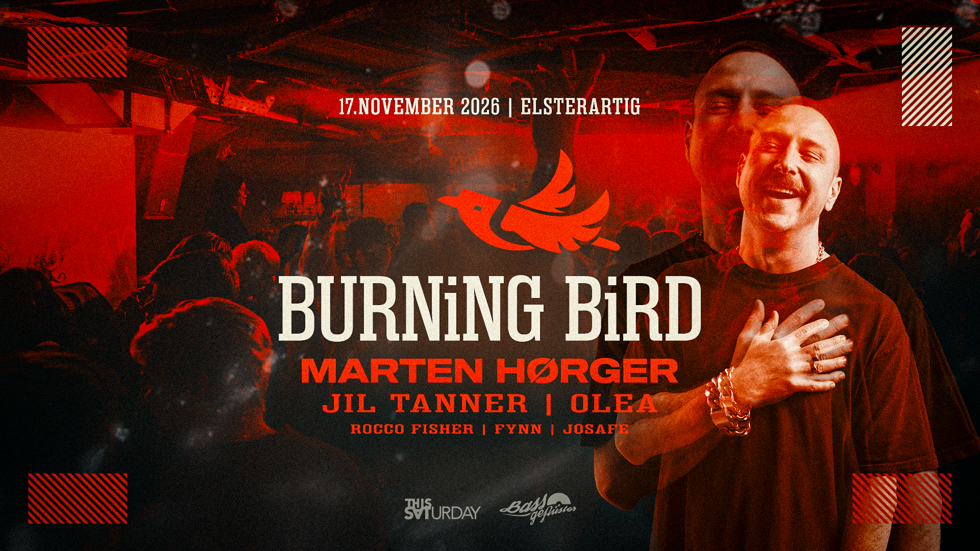 BURNING BIRD w/MARTEN HØRGER uvm.