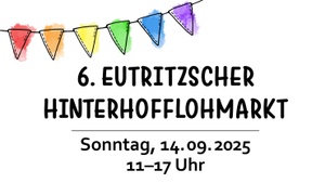 Eutritzscher Hinterhofflohmarkt