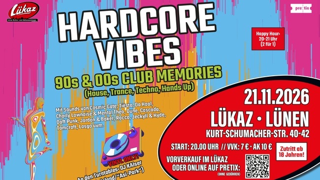 Hardcore Vibes, 90s & 00s Club  Memories