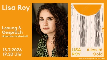Lesung - "Alles ist Gold" von Lisa Roy
