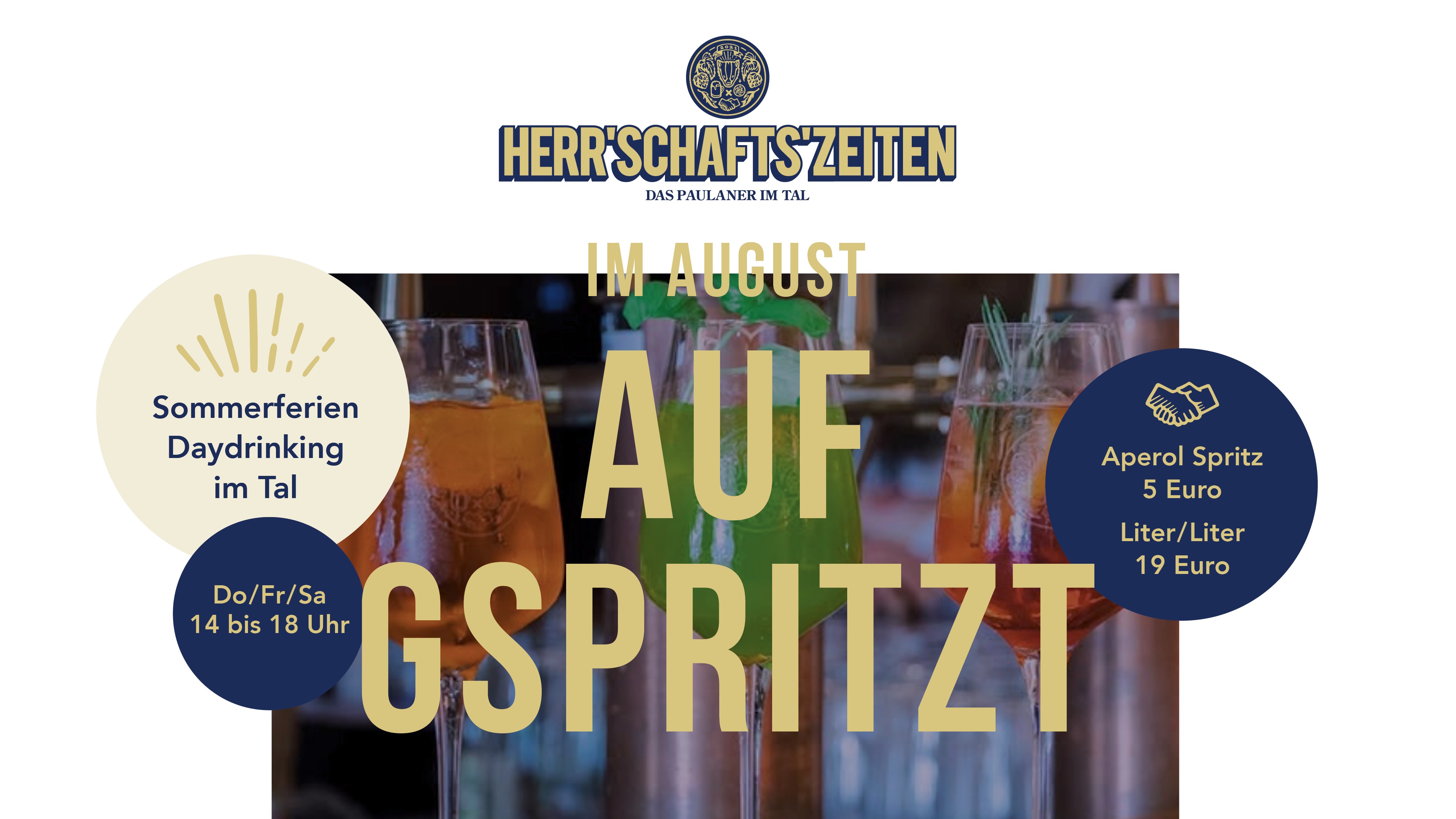 AUFGSPRITZT - Sommerferien Daydrinking