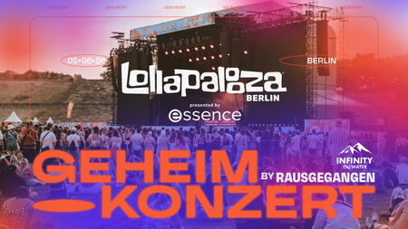 Geheimkonzert Berlin #20 by Rausgegangen | LOLLAPALOOZA EDITION