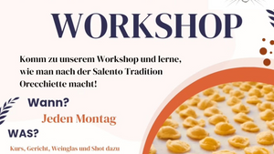 Orecchiette Workshop - lern die Kunst der handgemachten Pasta