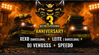BZZBZZ TECHNO 3 YEAR ANNIVERSARY