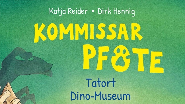 Lesung: Katja Reider liest aus „Kommissar Pfote – Tatort Dino-Museum“