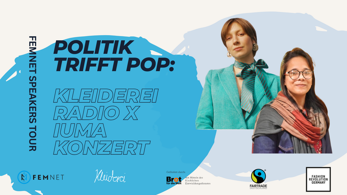 Politik trifft Pop: Kleiderei Radio x IUMA Konzert