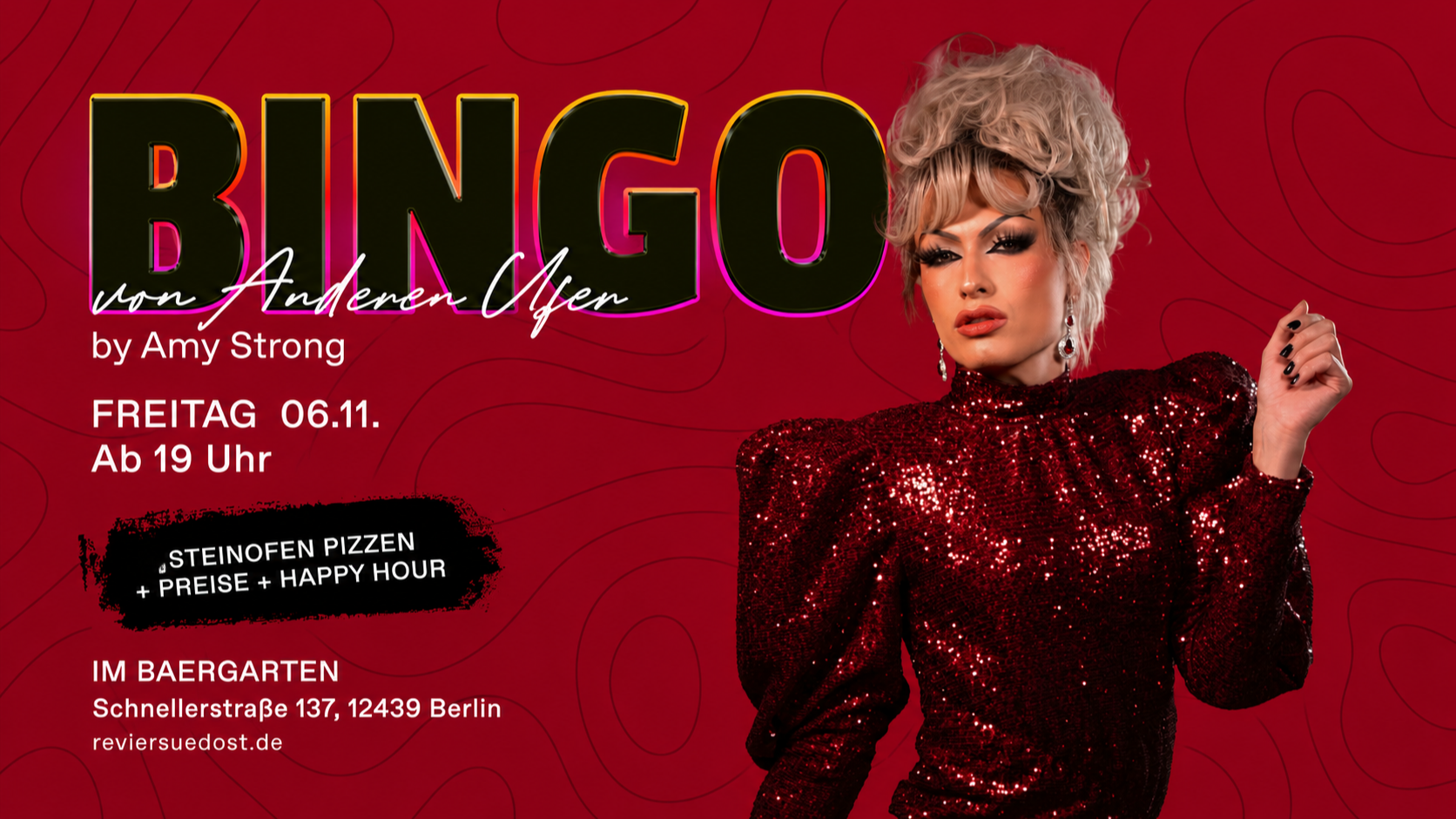 Bingo Von Andern Ufer mit Amy Strong