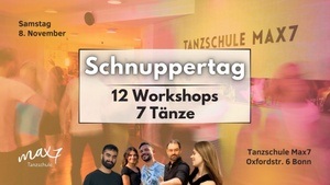 Schnuppertag: 12 Workshops & Party