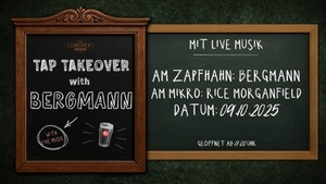 TAP TAKEOVER x LIVE IN CONCERT: RICE MORGANFIELD