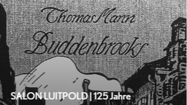 SALON LUITPOLD | 125 Jahre "Buddenbrooks" | Rainer Bock liest Passagen aus dem Roman | Im Gespräch Christian Begemann mit Christian Gohlke