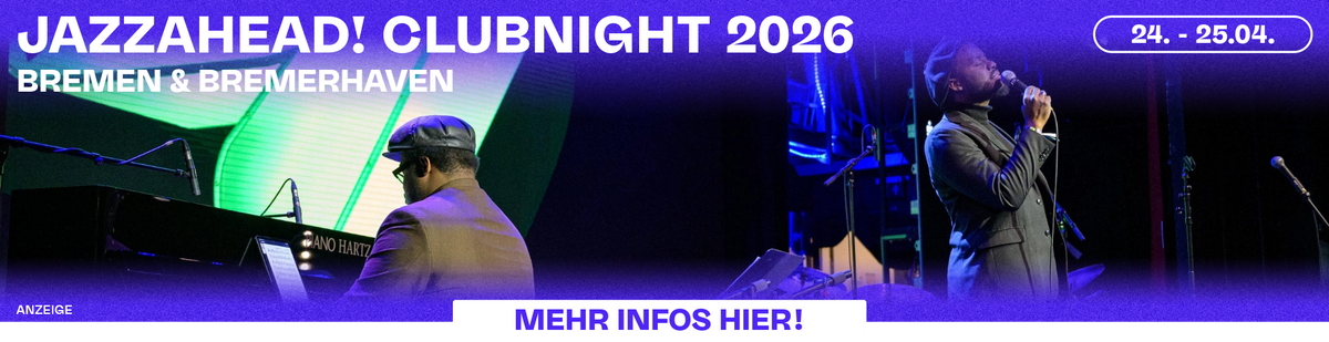 Web Banner: jazzahead! CLUBNIGHT 2026