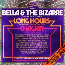 LIVE MUSIC at Loophole - Bella & The Bizarre // Long Hours // CHAGRIN. After Party DJ Psycho-Jones