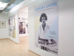 Finissage mit Buchvorstellung des sediment 32 zur Barbara Gross Ausstellung