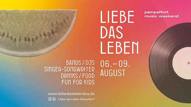 Titelbild der Veranstaltung Liebe das Leben pempelfort music weekend