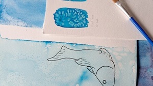 Feierabend-Workshop: Malen mit Salz