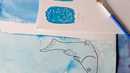 Feierabend-Workshop: Malen mit Salz