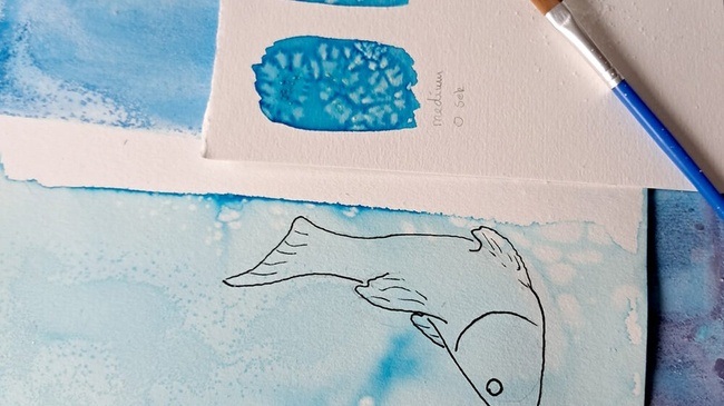 Feierabend-Workshop: Malen mit Salz