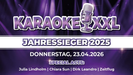 Karaoke XXL Jahressieger