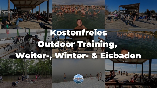 Gratis Outdoor Training, Winterbaden & Eisbaden | Health Meeting Leipzig | #GesundheitIstFürAlleDa