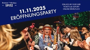 Spitz´n Party - Sessionseröffnungsparty 11.11