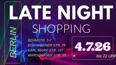 LATE NIGHT SHOPPING @ HUMANA Second Hand / 4 Shops / DJs / Discounts