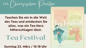 Tea Festival Dresden im Chinesischen Pavillon