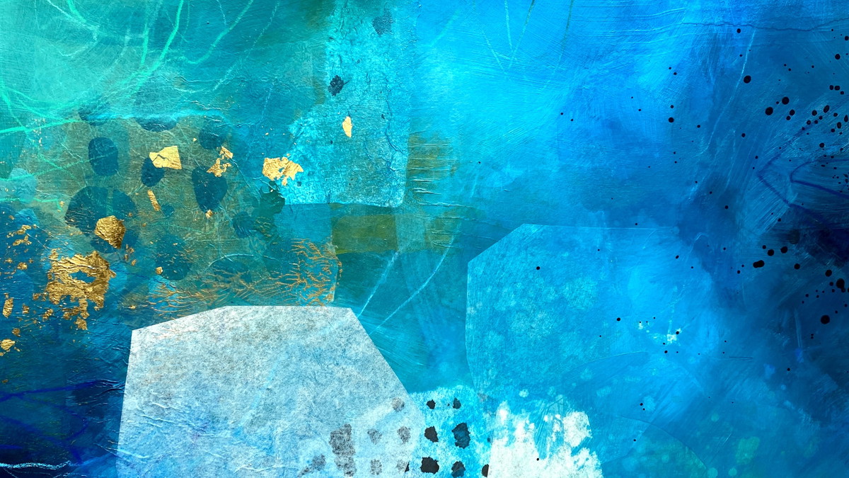 Workshop: Eintauchen in Farbräume – Blau, Türkis & Gold