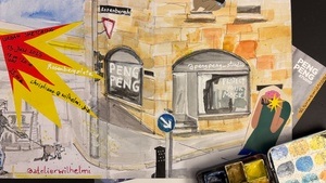 Urban Sketching - PengPeng_Studio