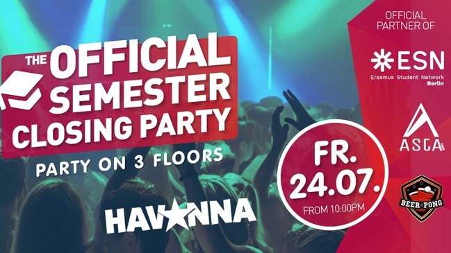 The Official Semester Closing Party