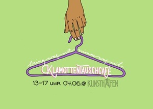 Klamottentauschcafé im Kunsthafen