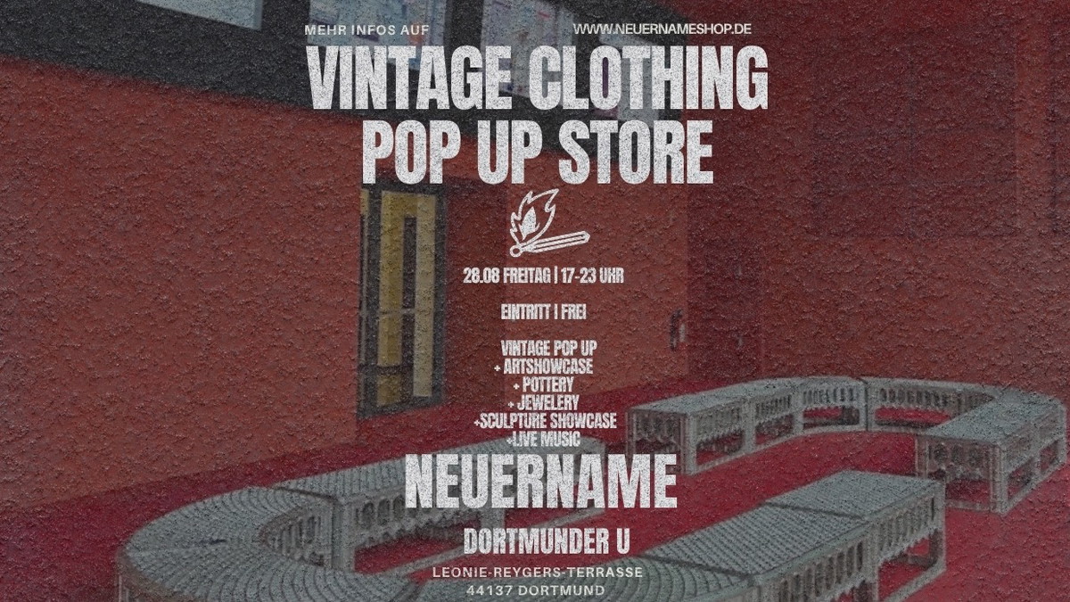 Titelbild der Veranstaltung VINTAGE POP UP - KUNST & LIVEMUSIK