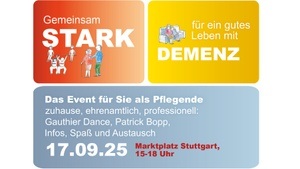 Gemeinsam stark - für ein gutes Leben mit Demenz!