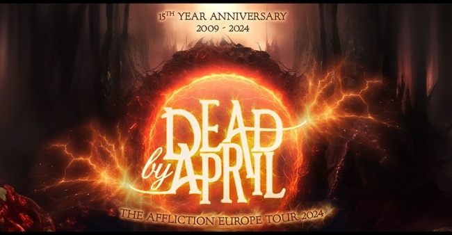 DEAD BY APRIL - THE AFFLICTION EUROPE TOUR 2024