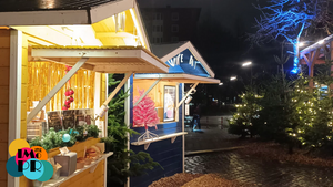 Improtheater auf dem Weihnachtsmarkt