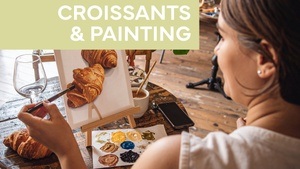 Croissant & Painting