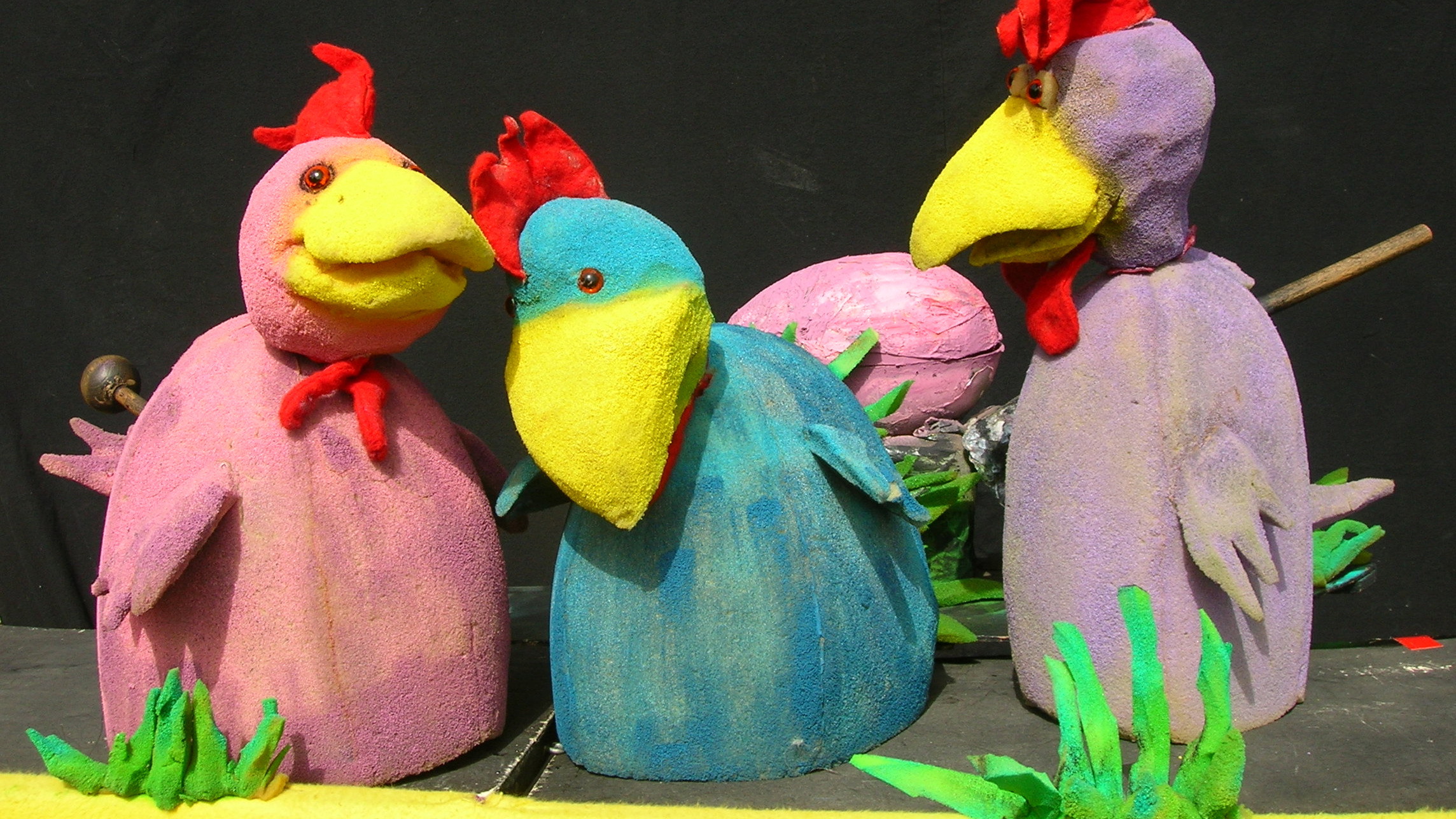 Kroberto, ein komisches Huhn - Puppentheater Regenbogen