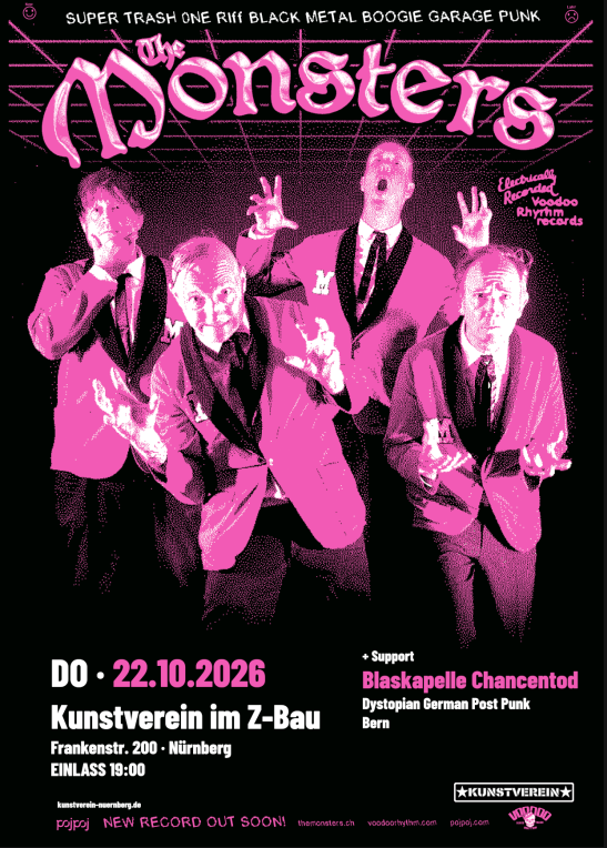 The Monsters (CH) + Blaskapelle Chancentod